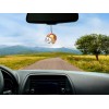 NIP San Francisco 49ers Car Charm Rear-View Mirror Car Dangler