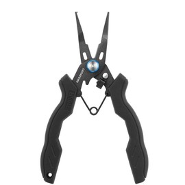 TRUSCEND Lockable Handy Fishing Pliers with Innovative Ergonomical Handle, Corrosion Saltwater Resistant Teflon Coated Fishing Tool, Multi-Function Fishing Gear with Mo-V Cutter, Amazing Fishing Gifts - size: YQI01
