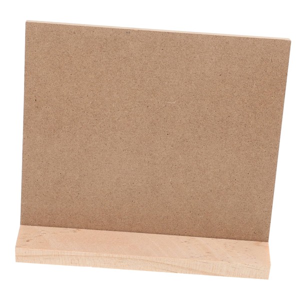 STOBAZA Double Sided Memo Board with Stand Small Tabletop Message