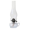 GXFCCYXT 3 Inch by 10 Inch Clear Oil Lamp Chimney
