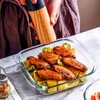 2.4QT Square Glass Baking Dish - 9x9In Square Baking Dish