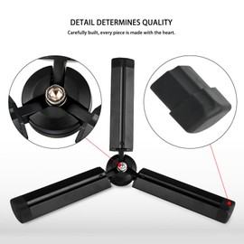 Mini Cell Phone Tripod, Portable Camera Mount with 1/4 inch Screw Attachment for Desktop Outdoor Camping Cell Phone Shooting Stand