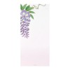 Midori 89586006 Single Writing Notebook, Early Summer Letter, Foil Wisteria