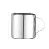 HENDI Milk Jug, Straight Design, with Solid Handle, Cream Jug,