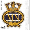 Merchant Navy Car Sticker - for Exterior or Interior Window