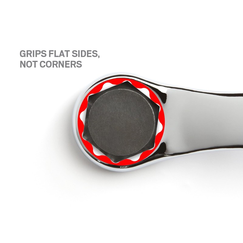 TEKTON 17 x 19 mm 45-Degree Offset Box End Wrench