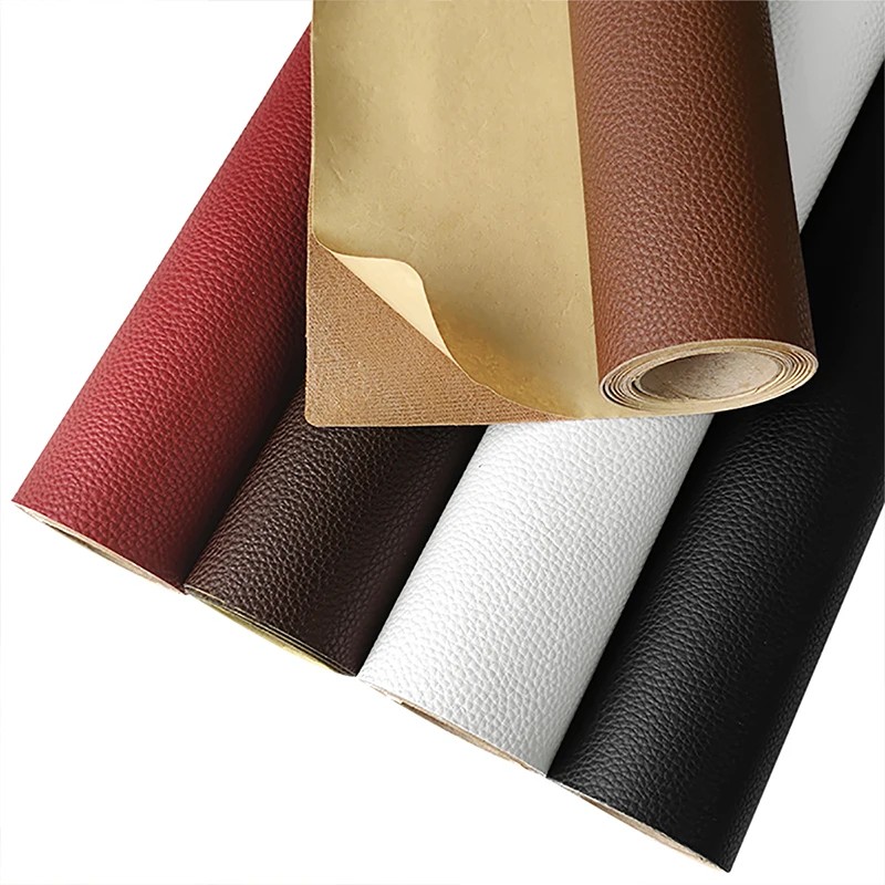 30*135cm Litchi Grain Synthetic Leather Custom Leather Embossing Designer Embossed