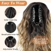 BOGSEA Ponytail Extension, Claw Clip Ponytail Extension for Women 18''