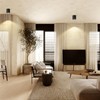 Gleonlux LED Ceiling Spotlight, Surface-Mounted Spotlight, Black, Dimmable, Swivelling with