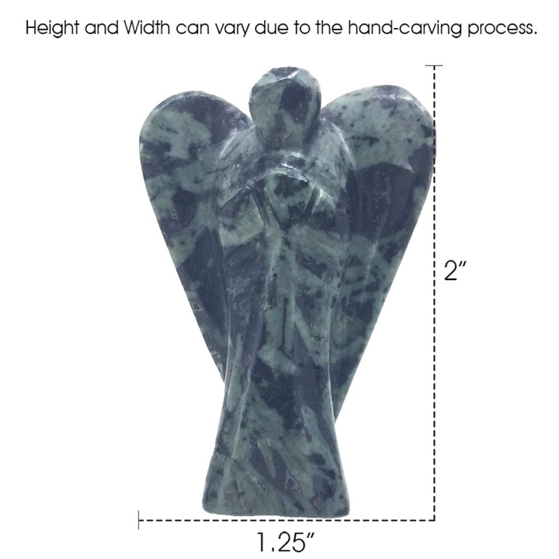 Nelson Creations, LLC Chinese Writing Stone 2 Inch Hand-Carved Guardian