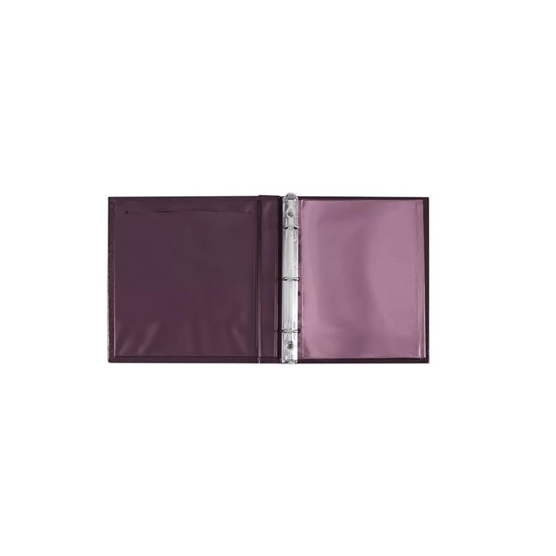 EGP Duplicate Deskbook Checks Cover (Burgundy), Size: 7 3/4 X