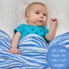 LollyBanks 100% Cotton Muslin Swaddle Nautical Ocean Blanket Set, Whale