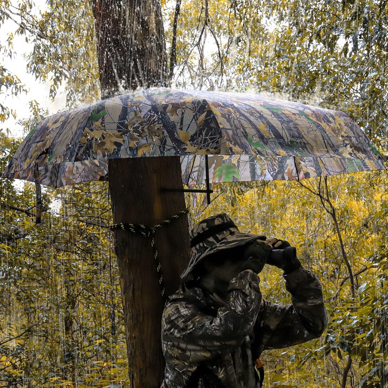 Kalkal 2 Man Tree Stand Umbrella with Heavy Duty Rod,