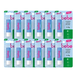BEBE Classic Lip Balm with Avocado Oil (12 x 4.9 g)