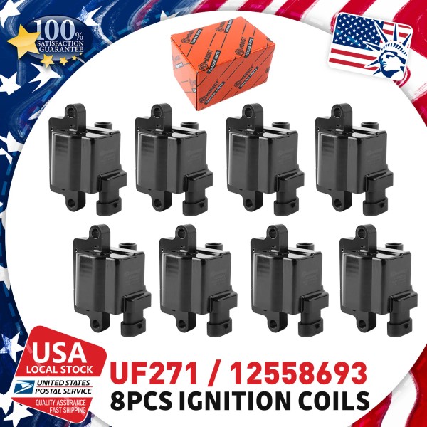 Modigt 8 Pcs Square Ignition Coils For Hummer Workhorse 3.9L