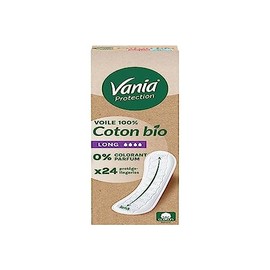Vania Voile, 100% Bio-Baumwolle, Schutz, lang, 24 Stück