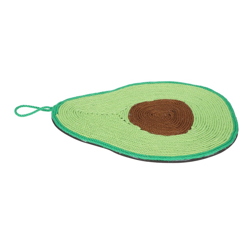 Cat Scratch Pad 28x43cm Avocado Shape Sisal EVA Scratch Resistant