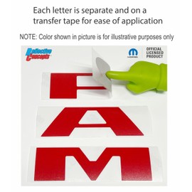 RAM Grille Emblem Overlay Decal Stickers 2025 Ram 1500 (Color: Silver Metallic)