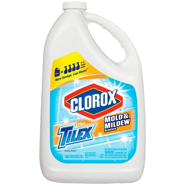 Tilex 128 oz. Mold and Mildew Remover and Stain Cleaner with Bleach Refill