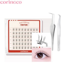 CORINGCO TokTok Hara No Glue Eyelash 1kit, Type:03 #Muse