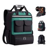 Tool Backpack for Men 18 Inch Heavy Duty Waterproof Multiple