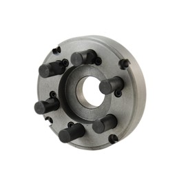Shars 6" D1-5 Fully Machined Back Plate For 6" 4 Jaw Independent Lathe Chuck 202-6164 R