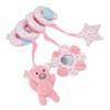 Baby Plush Animal Stroller Toys Spiral Activity Hanging Toys Ringing