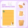 Chiisong 12 Pieces Llama Sticky Notes Cute Animal Alpaca Self-Stick