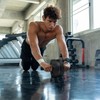 FEELCAT Abdominal Roller, Silent, Wide Roller, High Stability, For Beginners,