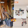Garage Tool Organizer Wall Mount, 48 Inch Adjustable Garage Tool
