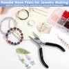 Billbotk Chain Nose Pliers For Jewelry Making, Flat Nose Jewelry
