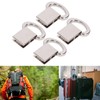 4 Pcs Shoulder Strap Clip Bag Handle Shoulder Strap Buckle