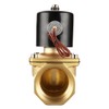 Baomain 2 inch DC 24V Brass Electric Solenoid Valve Water