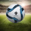 SUIOPPYUW Junior Football for Sports Training Soft and Scratch-Resistant Size