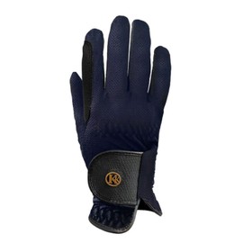 Kunkle MESH Equestrian Gloves (Navy, 7.5)