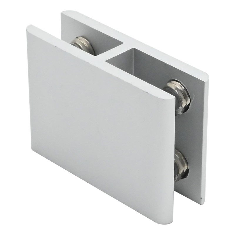 ZUDKSUY 4Pcs For 8-10mm Thick Glass to Glass Clamp 180°