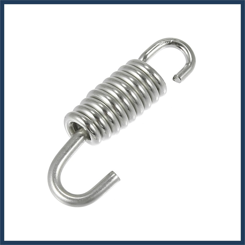 INFINAUTO Motorcycles Universal Exhaust Pipe Spring 40mm 1.57" Stainless Steel