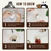 Fonming Tea Osmanthus Oolong Tea Quick Brew Drip Bags (hanging