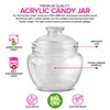Modern Innovations 40 oz Candy & Cookie Jar with Lid,
