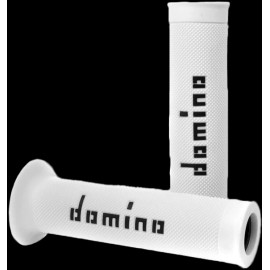 DOMINO RACING Motogp Grips White/Black Pair A01041C4046B7-