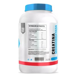 Suplemento Creatina Monohidratada D-mon 1 Kg 200 Servicios
