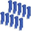 WITTKOWARE Pack of 10 Mounting Brackets for 35 mm DIN