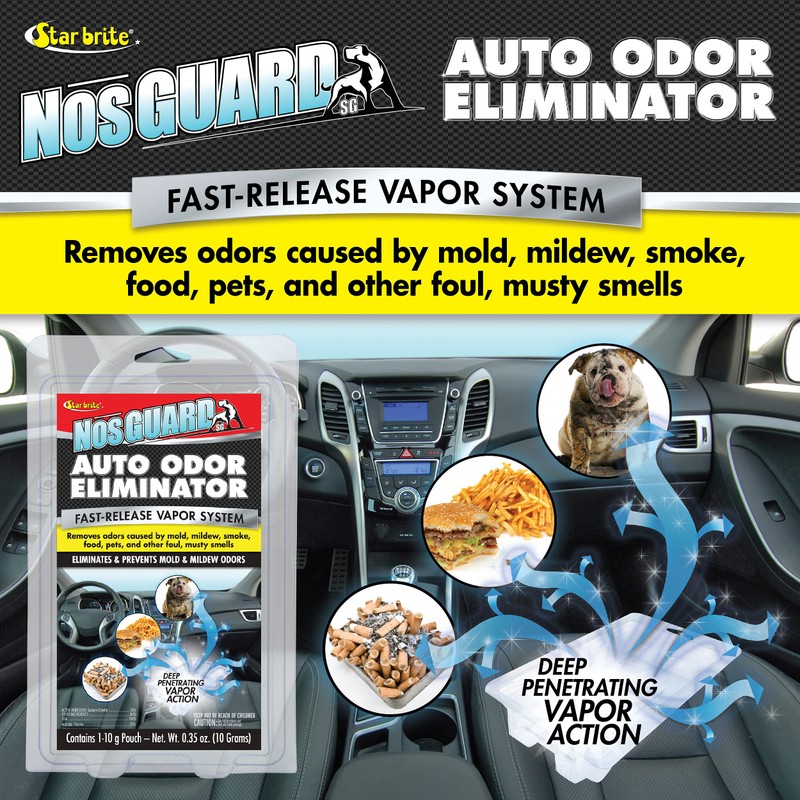 STAR BRITE Auto Odor Eliminator 10 gram - 10 PACK