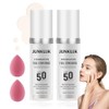 Bases Maquillaje Que Cambian Color Fps Kit Líquido Hidratante Esponjas