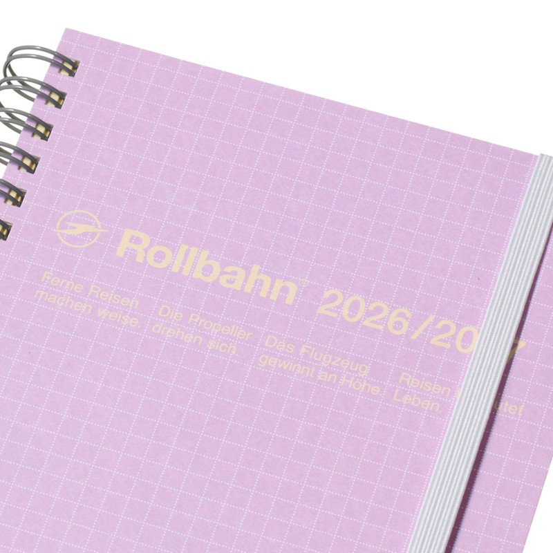 [Delphonics Notebook 2026-2027 Version/Starts March 2026] Rollbahn Diary Cola L