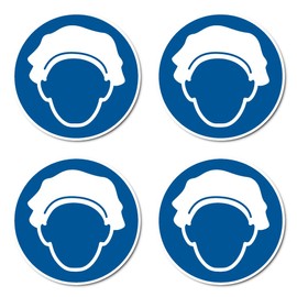 Wear Hair Net - Mandatory Sign - Based on DIN EN ISO 7010 / ASR A1.3