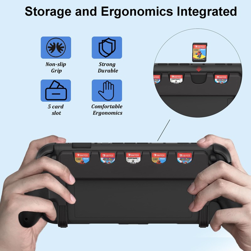 LEPEYMDA Console Grip for Switch 2 (2025), Durable Ergonomic Grip