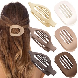 Hair Clips, Claw Clip, Hairs Clip Women, Matte Earthy Light Multicolor Large Claws Clips for Women Thick Thin Curly Long