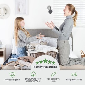 Wooly Heroes Dryer Balls - 100% Organic Wool - Sustainable & Eco-Friendly - Dry 1,000 Loads