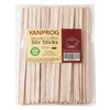 YANPROG Wooden Coffee Stirrers 5.5" Coffee Stir Sticks 100 Pcs,